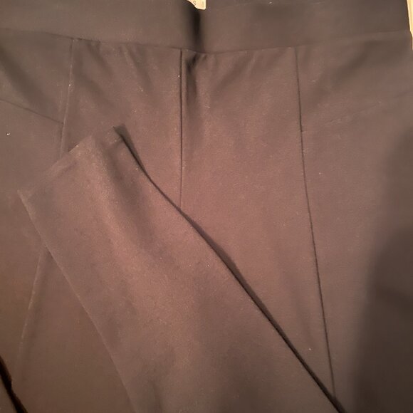 Chaus Black Pull-On Pants – Straight Leg, Size Large, Worn Once - Picture 3 of 6
